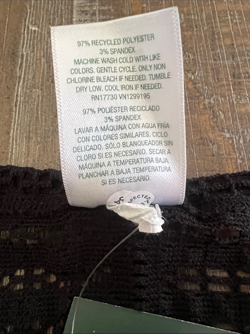wild fable Black Crochet Skirt Cover-Up - Picture 3 of 8